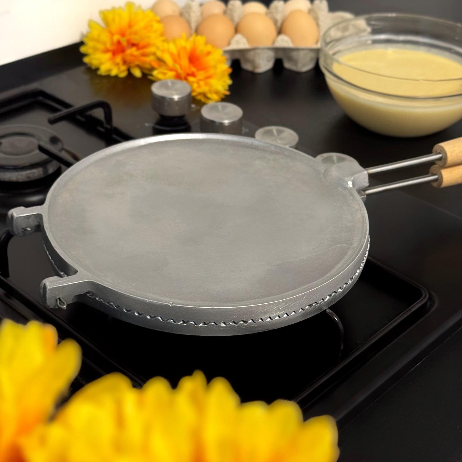 Форма для випічки вафельних коржів для тортових вафель на плиті Ø 18 см зі знімними ручками (28843773) - фото 28 Форма для випічки вафельних коржів для тортових вафель на плиті Ø 18 см зі знімними ручками (28843773) - фото 28