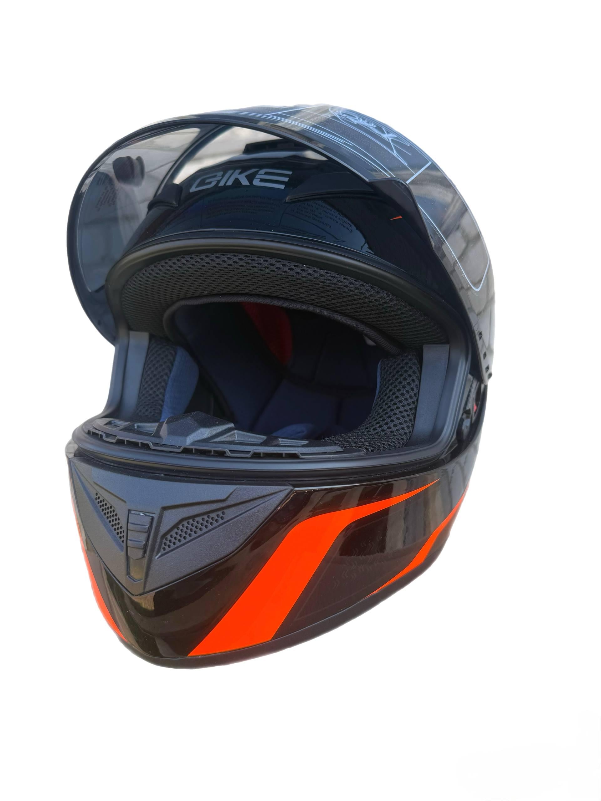 Мотошлем интеграл Gike L Orange (0015) Мотошлем интеграл Gike L Orange (0015)