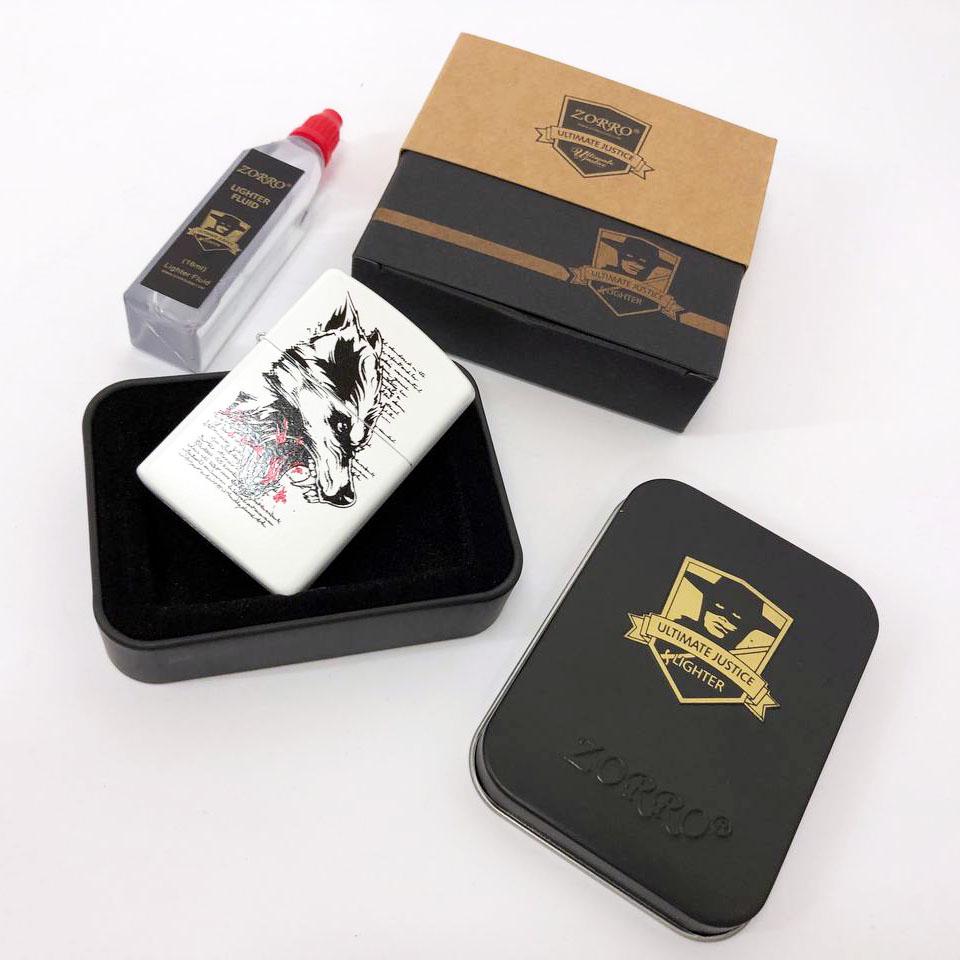 Набор для зажигалки бензиновая Zorro HL-341 Белый (310863) - фото 8 Набор для зажигалки бензиновая Zorro HL-341 Белый (310863) - фото 8