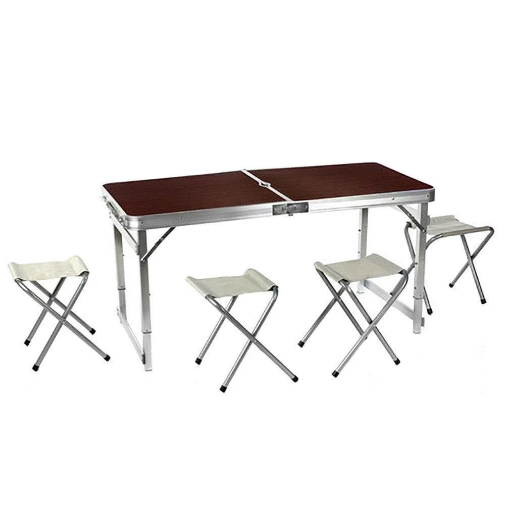 Раскладной стол для пикника и 4 стула Folding Table