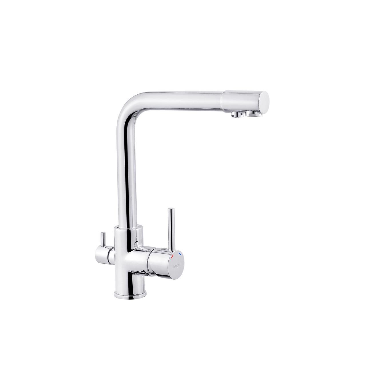 Смеситель для кухни IBERGRIF M22109 с подключением к фильтру (CV028490)