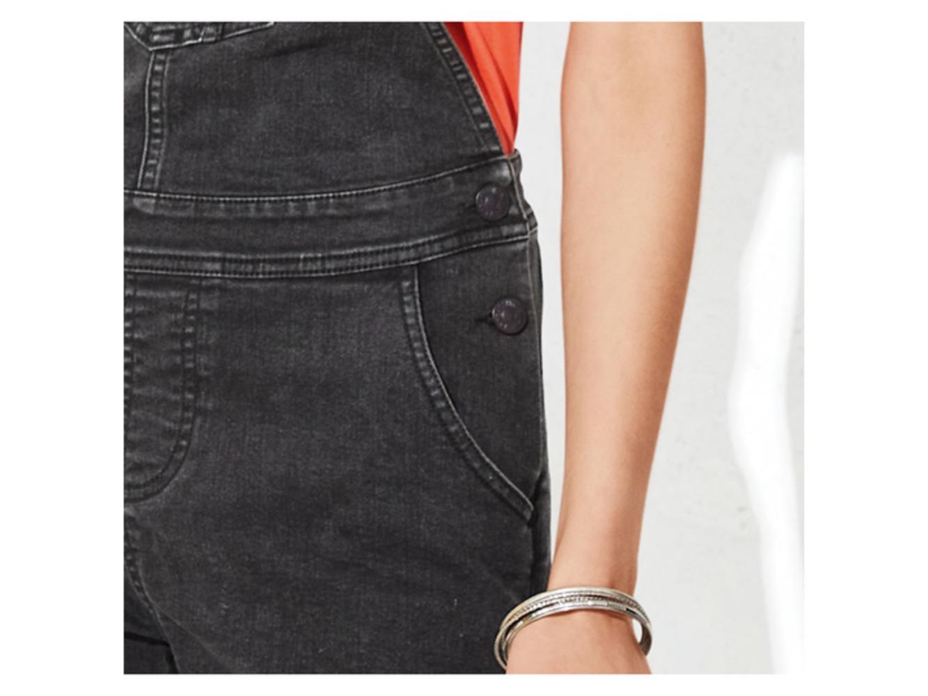 Комбинезон женский ромпер Esmara р. 40 Черный (OV0007W065) - фото 4 Комбинезон женский ромпер Esmara р. 40 Черный (OV0007W065) - фото 4