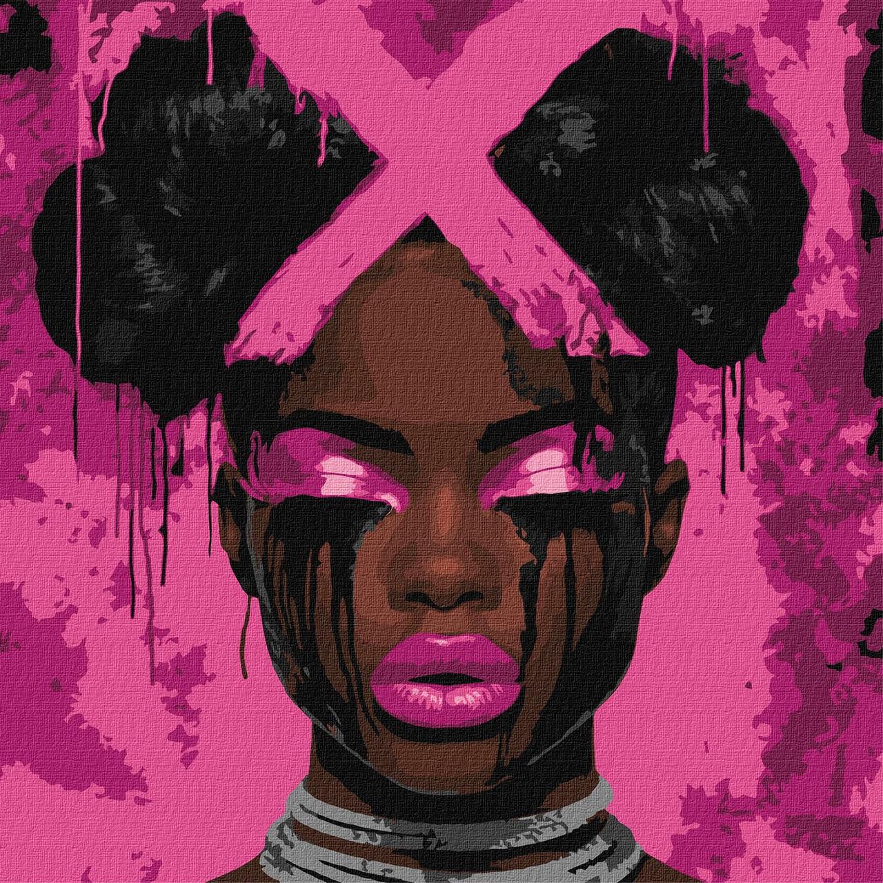 Картина по номерам Ideyka Слезы неона 40х40 см (2824290171)