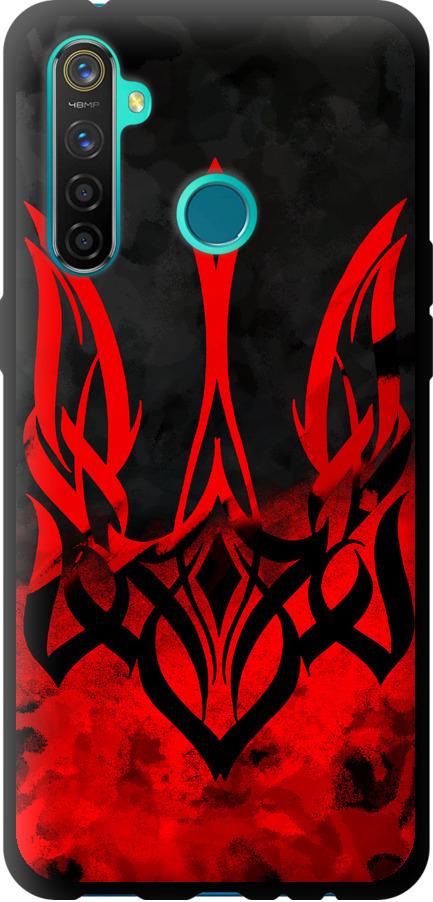 Чехол на Realme 5 Pro Герб Украины v2 (5312b-1861-42517)