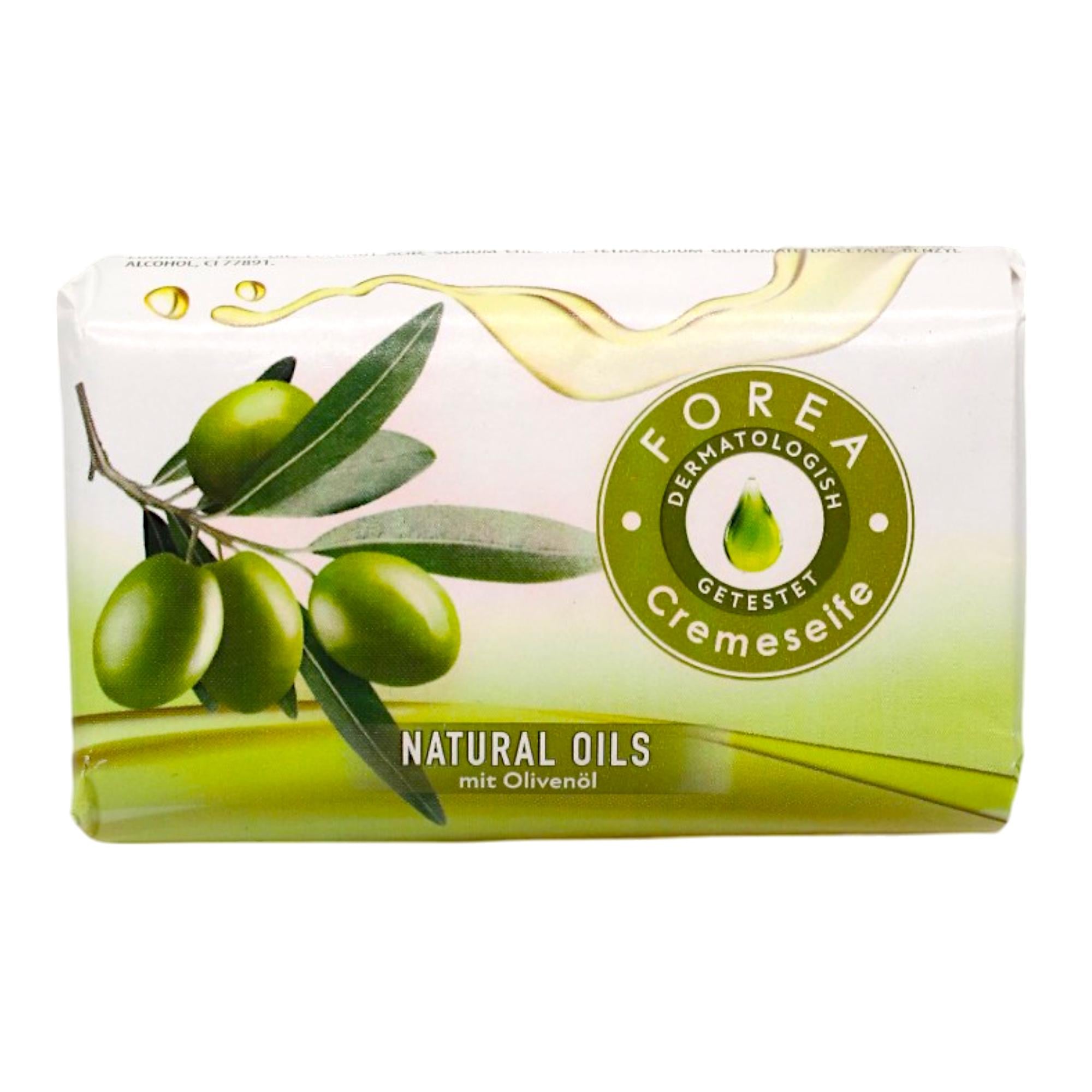 Мыло твердое Forea Natural Olive Oils 150 г (НФ-00007463)