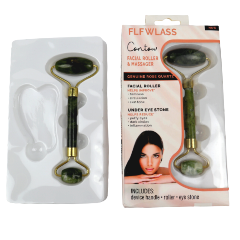 Масажер для обличчя Нефритовий ролик Flbwles Conto (4123438) - фото 6