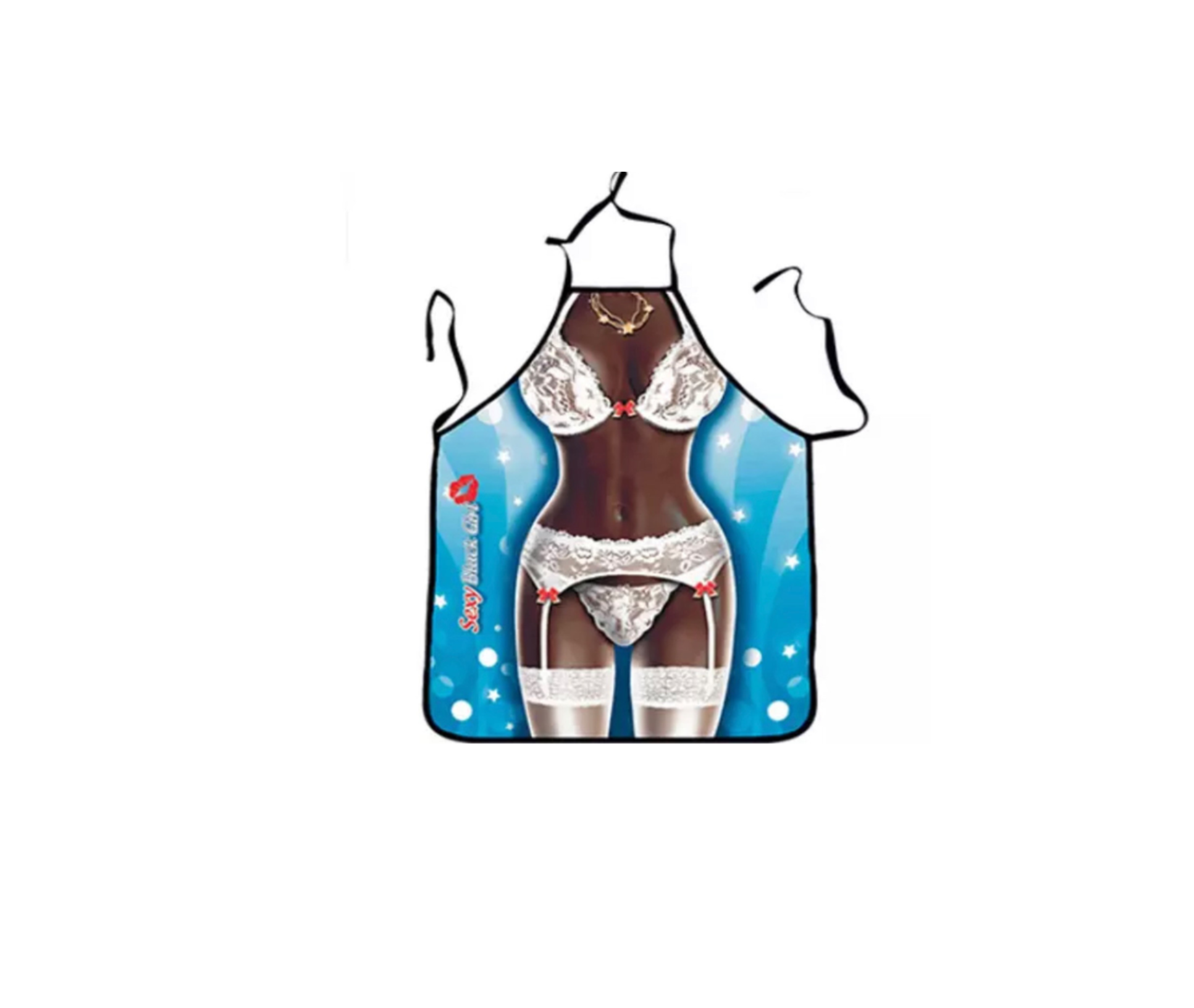 Фартук с приколом Леди афро в белье 5579 71х54,5х0,2 см (4228443) Фартук с приколом Леди афро в белье 5579 71х54,5х0,2 см (4228443)