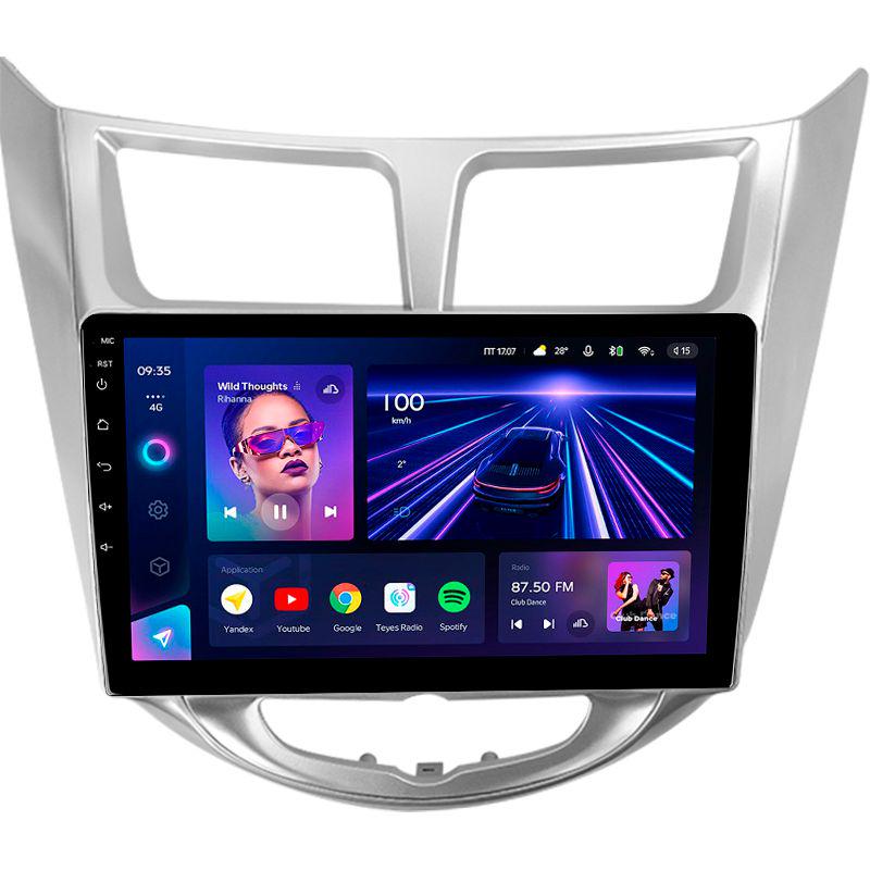 Магнитола штатная Teyes CC3 4/32 Gb Hyundai Solaris 1 2010-2016 9" (AR-89090)