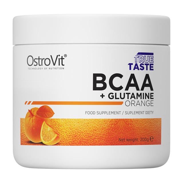 Амінокислотний комплекс Ostrovit BCAA Glutamine lemon 200 г