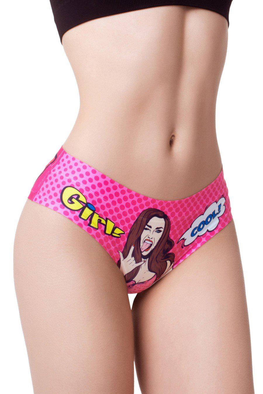 Трусики женские Mememe слип с ярким принтом M Разноцветный (84229-59817-81)