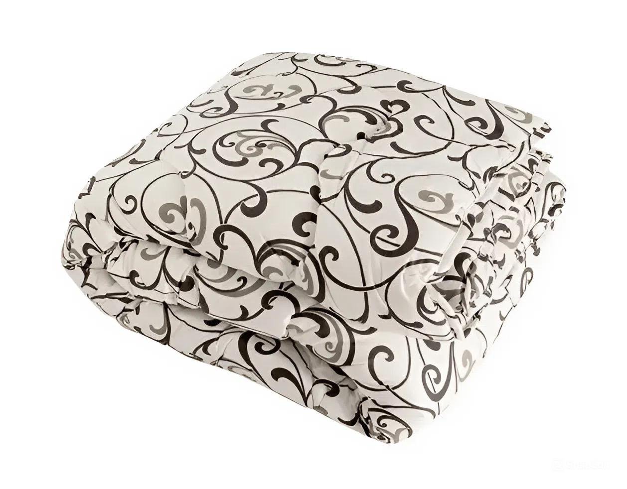 Одеяло закрытое овечья шерсть двуспальное 180х210 см (51037)