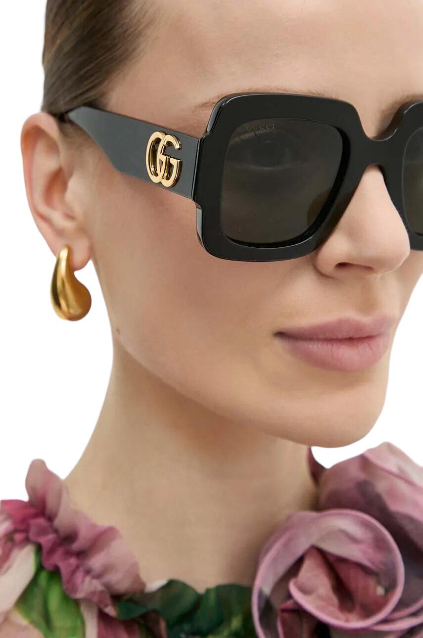 Солнцезащитные очки Gucci GG0141S 001 53 мм Black (20021) - фото 4 Солнцезащитные очки Gucci GG0141S 001 53 мм Black (20021) - фото 4