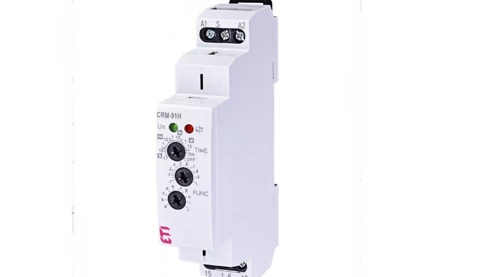 Реле времени многофункциональное AC ETI CRM-91H 16А 230V (37827728)
