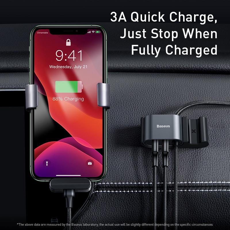 Кабель BASEUS Special Data Cable Lightning USB-A to Lightning 1,2 м 12 Вт 2.4А Black (CALHZ-01) - фото 6 Кабель BASEUS Special Data Cable Lightning USB-A to Lightning 1,2 м 12 Вт 2.4А Black (CALHZ-01) - фото 6