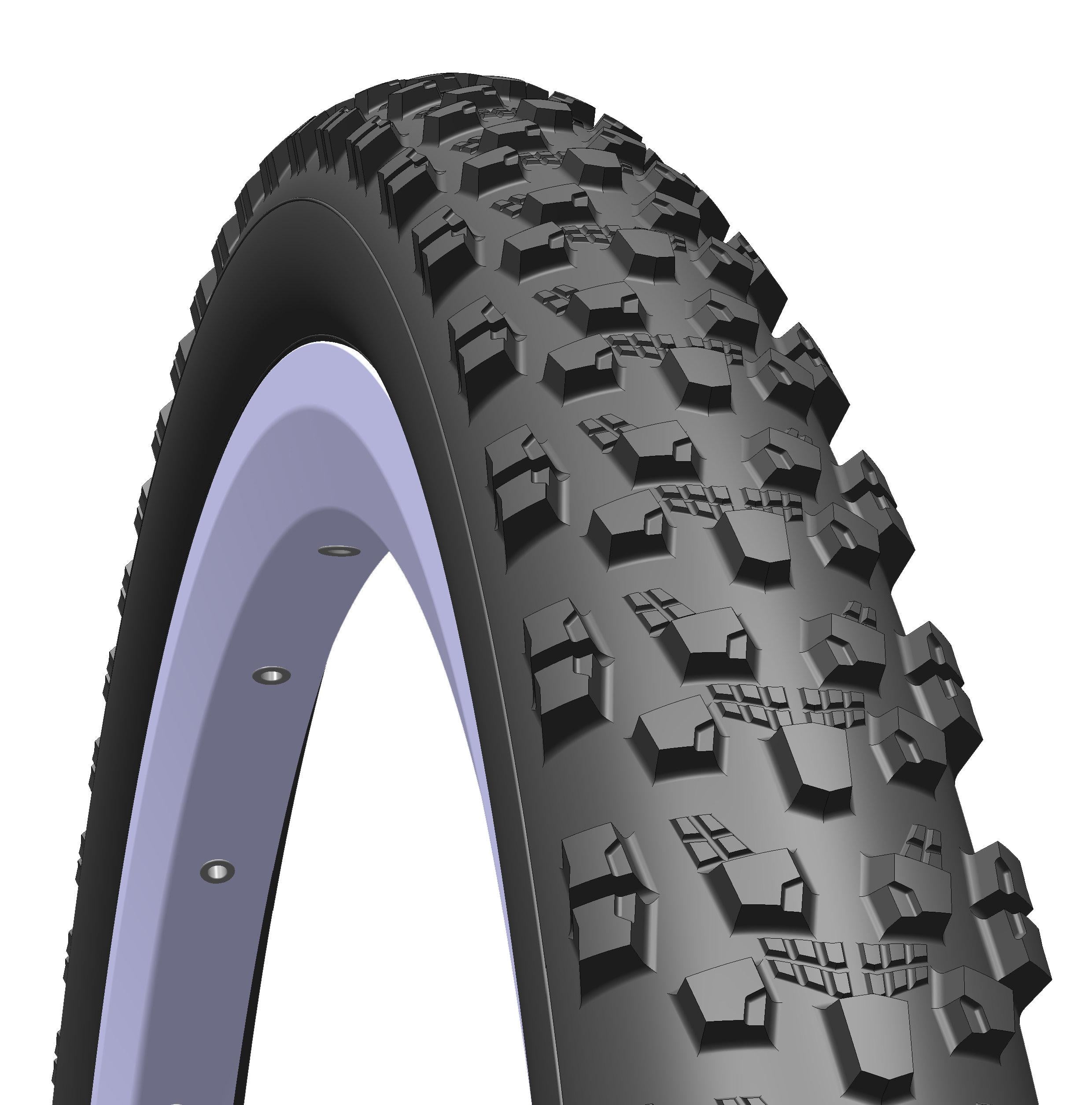 Покрышка велосипедная RUBENA Classic TOMCAT R12 29"x2,1"/54-622 Черный (TIR-84-58)