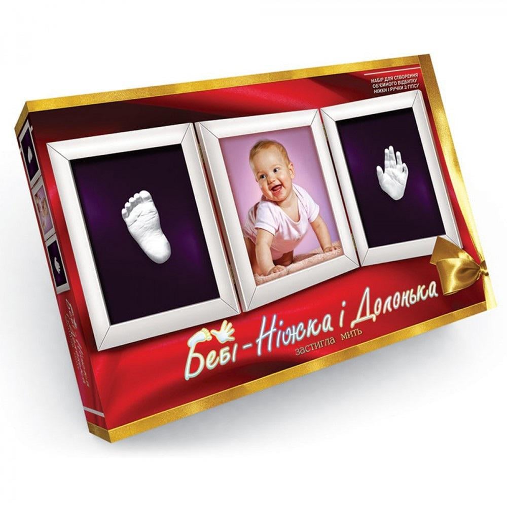 Набор 3D Беби ножка и ладошка 34x7x22 см (2133526400) Набор 3D Беби ножка и ладошка 34x7x22 см (2133526400)