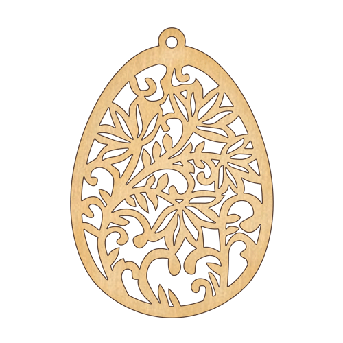 Заготовка з фанери №177 Яйце Великодня-15 (5892)