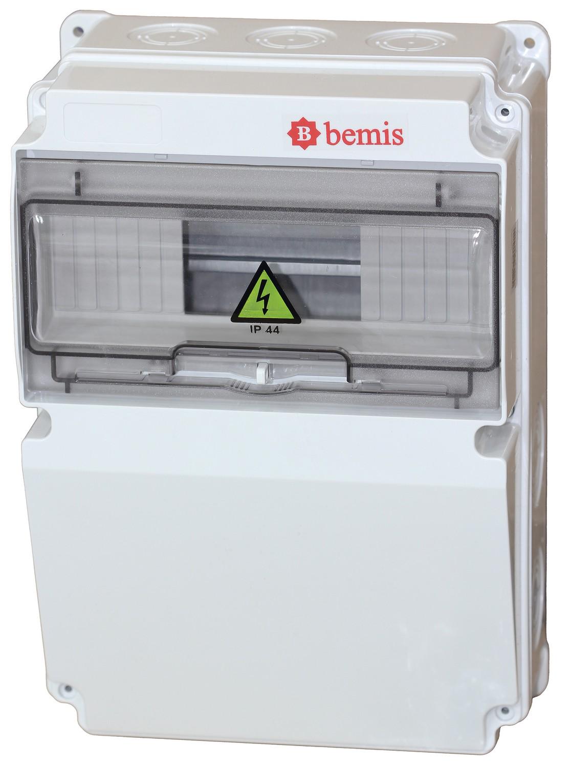 Щиток навесной комбинированный Bemis BD2-2000-0000 IP44 220x300x120 мм 10 модулей (26235776)