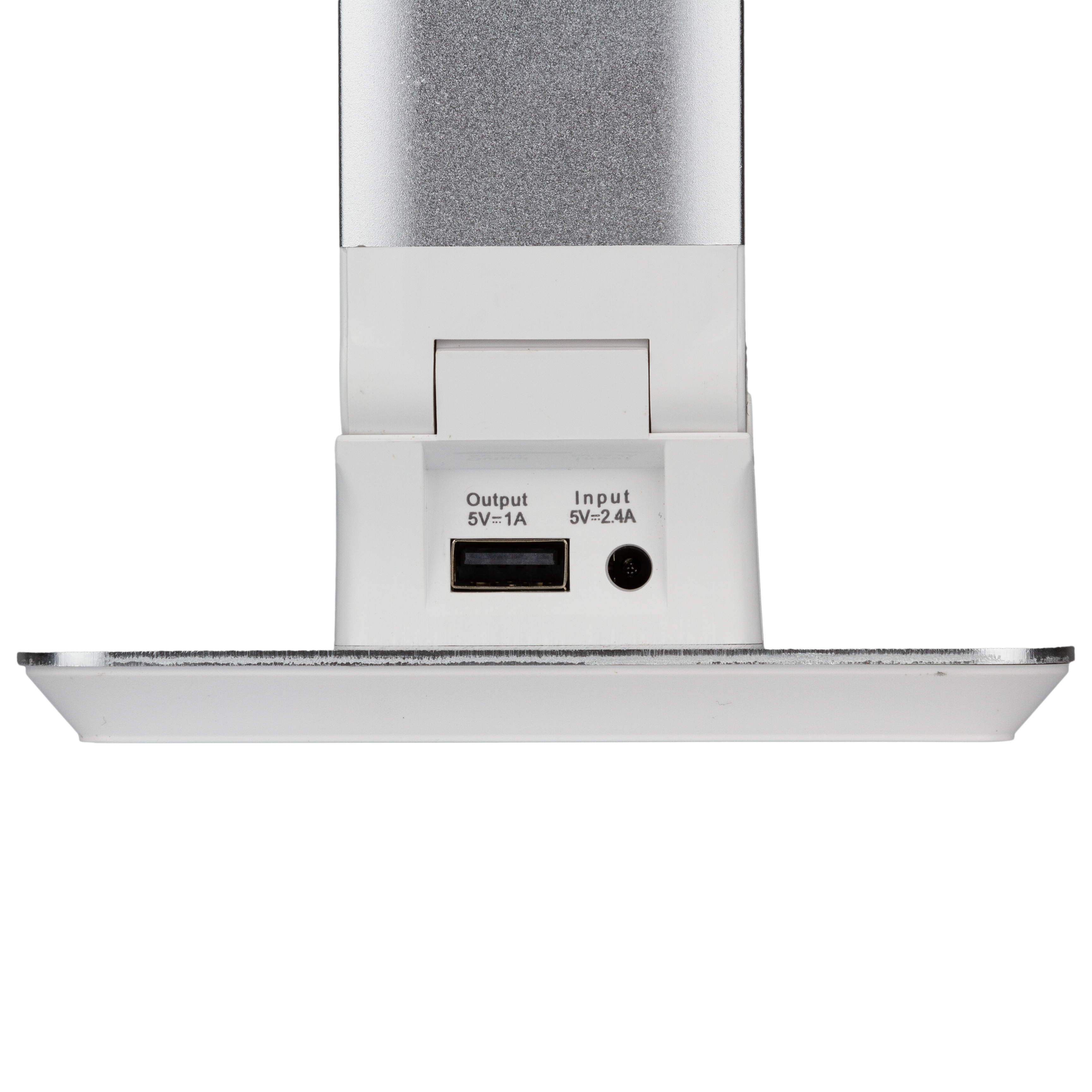 Настільна лампа Lightrich TX-180 c бездротовою зарядкою, Silver - фото 7