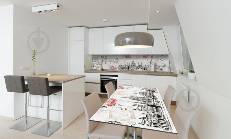 Наклейка виниловая на стол Zatarga «Будапешт» 650х1200 мм Z180876/1st