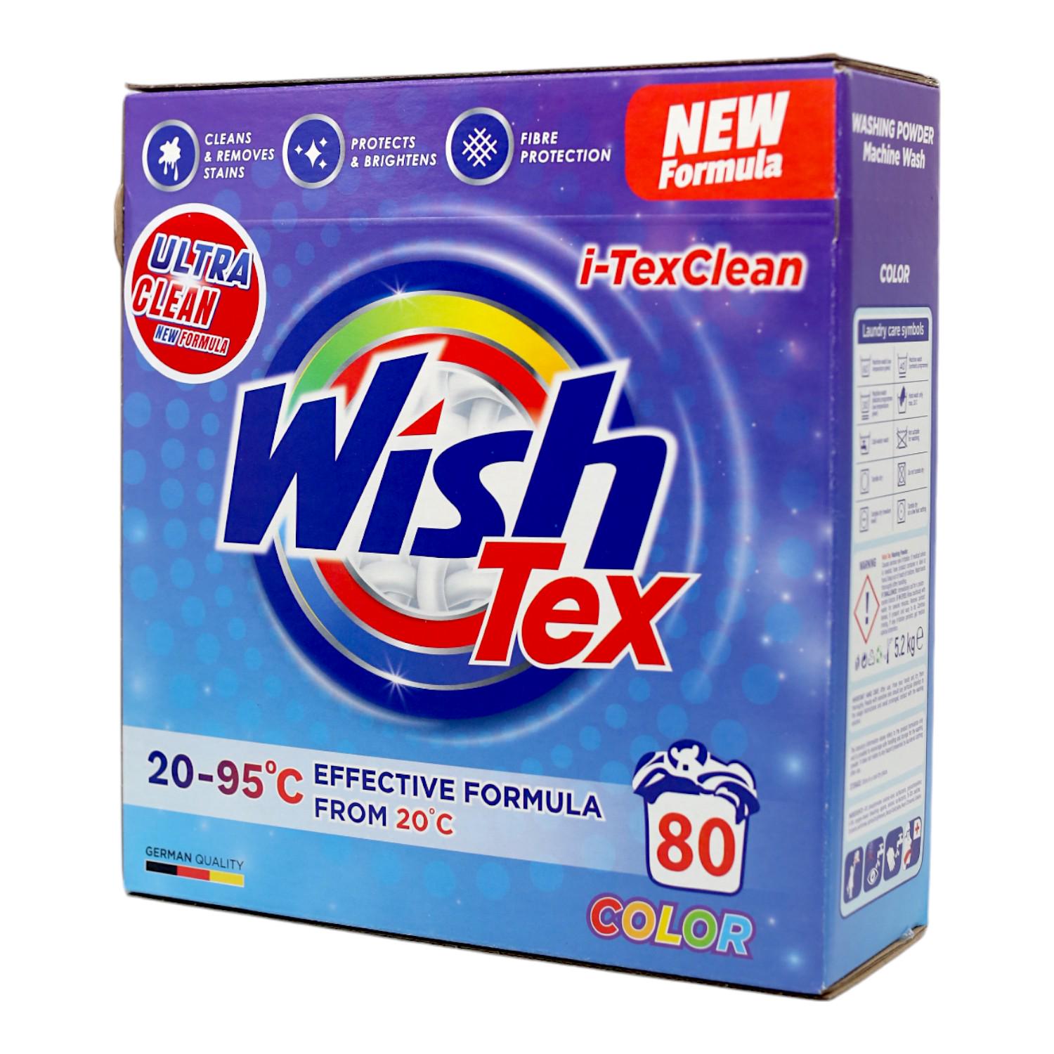 Порошок для стирки WishTex New Formula Color 80 стирок 5,2 кг (НФ-00007185)