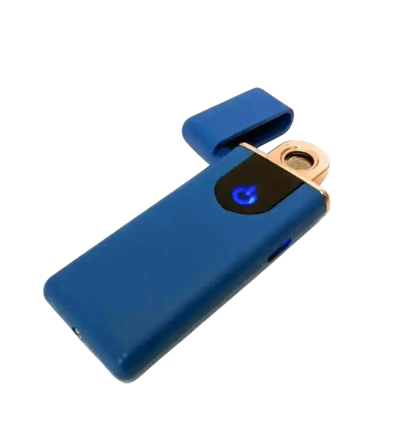 Зажигалка ZGP спиральная USB 8070 7,5х2,7х0,8 см Blue (609280)