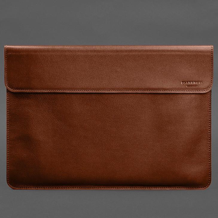 Чехол-конверт кожаный на магнитах для MacBook Pro 15" 2023 Светло-коричневый (A-028790) - фото 3 Чехол-конверт кожаный на магнитах для MacBook Pro 15" 2023 Светло-коричневый (A-028790) - фото 3