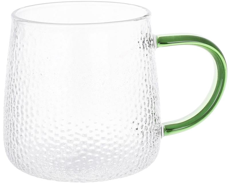 Кружка стеклянная с ручкой Monaco-Ice 350 мл