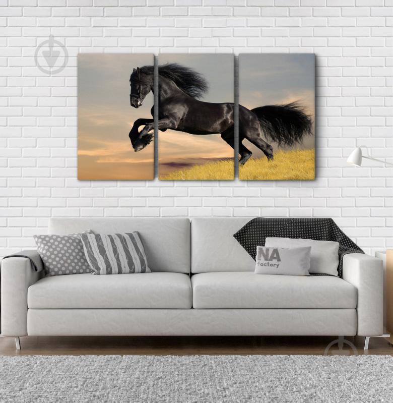 Модульна картина Poster-land Кінь Аrt-87_3А