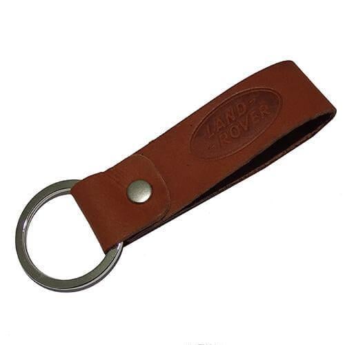 Брелок автомобильный кожаный c лого Land-Rover (110604)