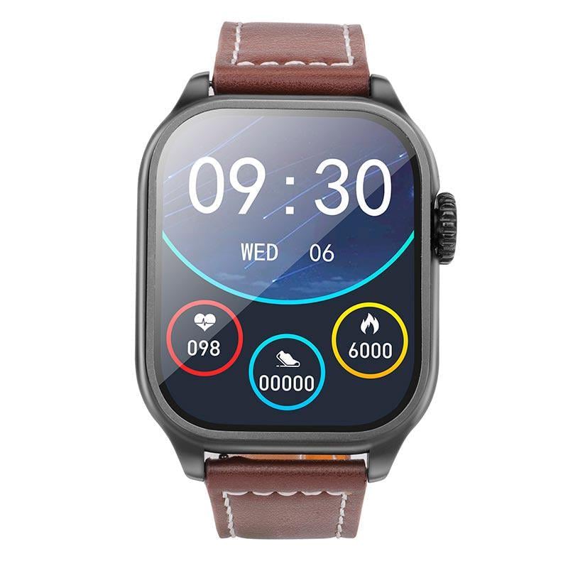 Смарт-часы Hoco Y17 Smart sports watch call version BT 5.1 Track HeartRate IP67 (588039) Смарт-часы Hoco Y17 Smart sports watch call version BT 5.1 Track HeartRate IP67 (588039)