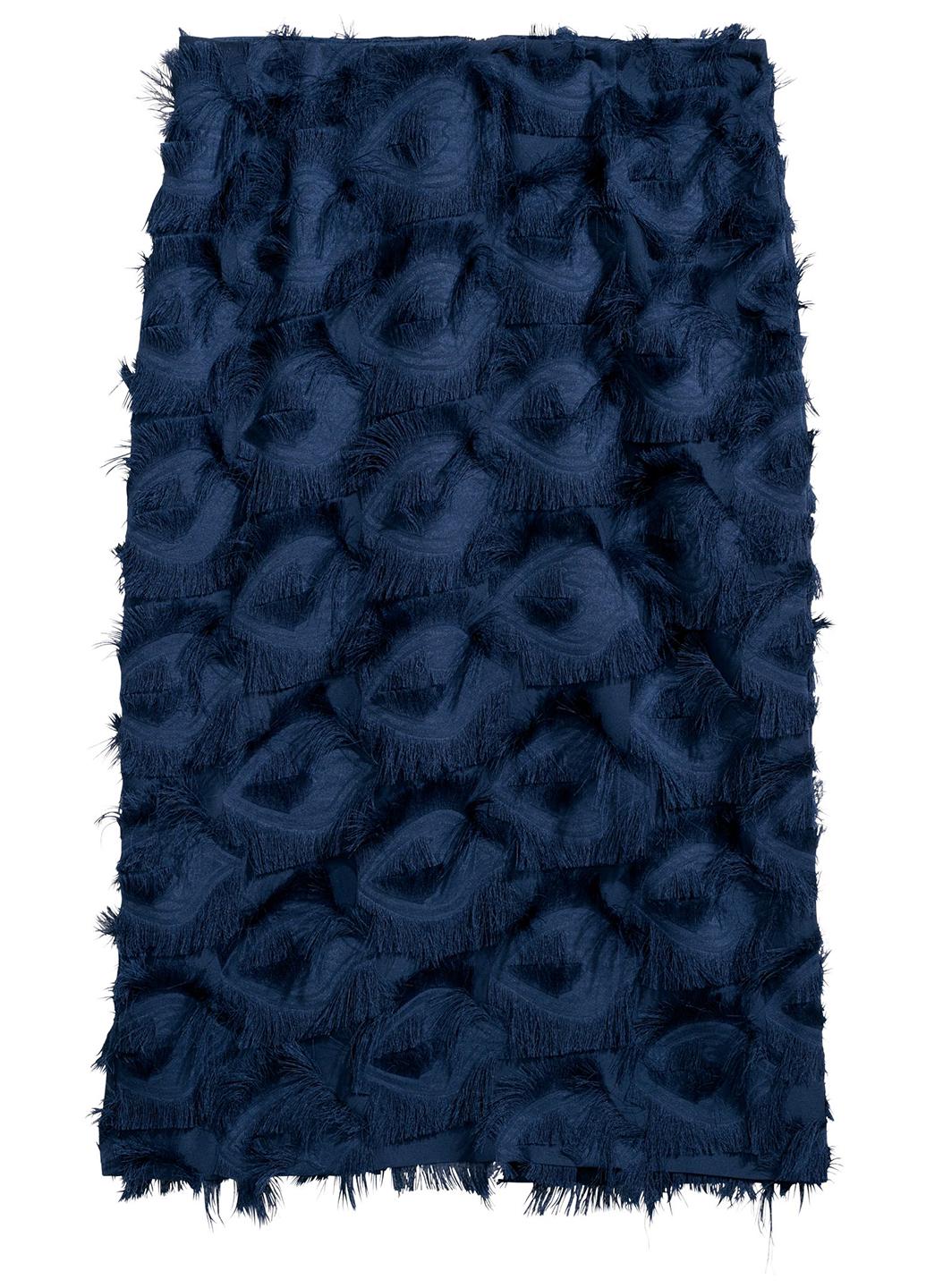 Юбка H&M р. 34 Темно-синий (604992b45)