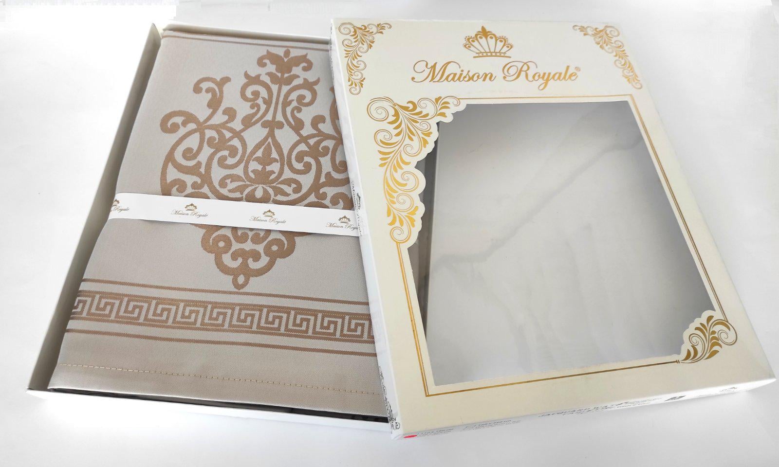 Скатерть тефлон Maison Royale 160x220 Ecrin Cappucino (CN10221)