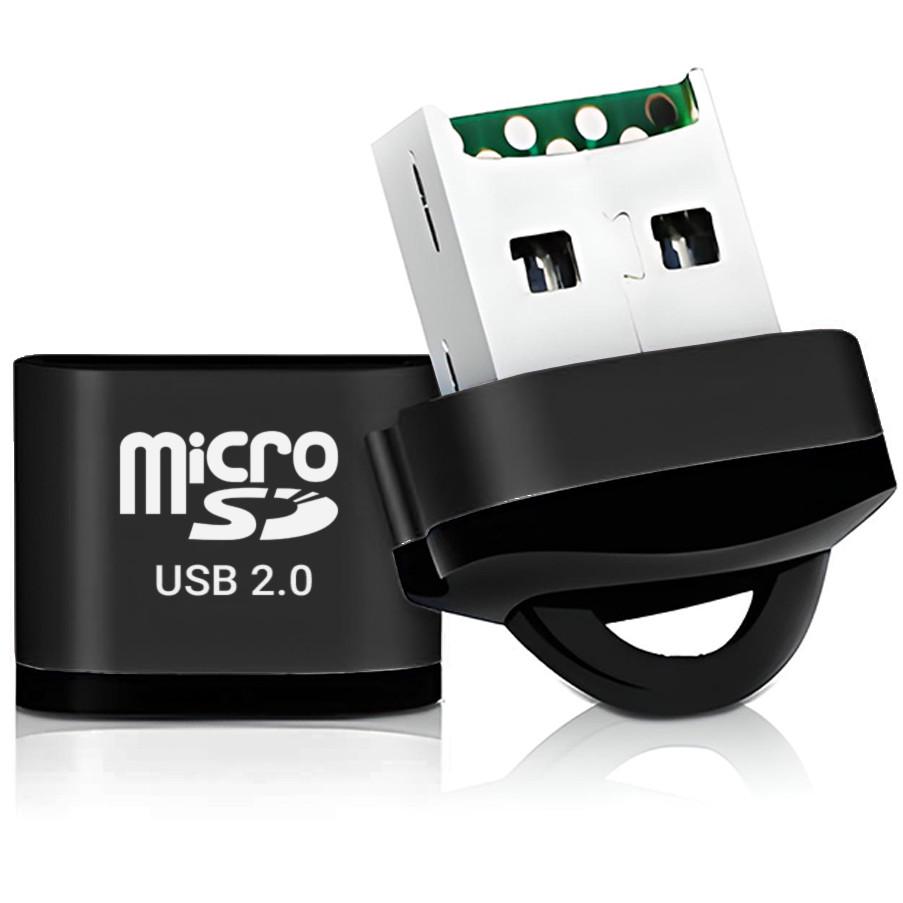 Кардридер Usb 2,0 Addap CR-01 для TF/MicroSD карт пам'яті 480 Мбіт/с - фото 2