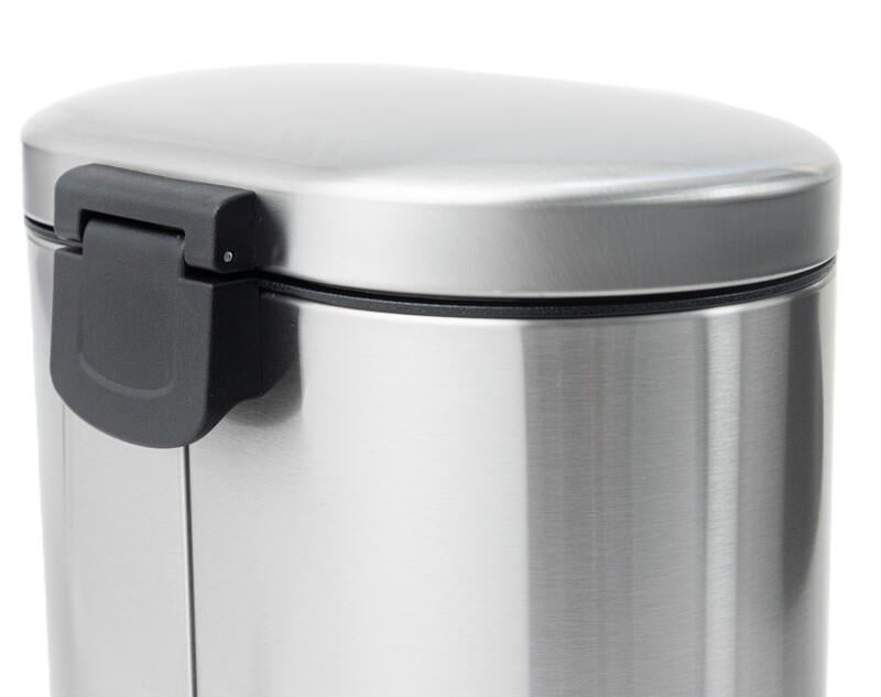 Мусорное ведро MIXXUS Premium Strong-TC0120 SS Color с плавным закрытием овальное 20 л Нержавеющая сталь (MI7081) - фото 9 Мусорное ведро MIXXUS Premium Strong-TC0120 SS Color с плавным закрытием овальное 20 л Нержавеющая сталь (MI7081) - фото 9