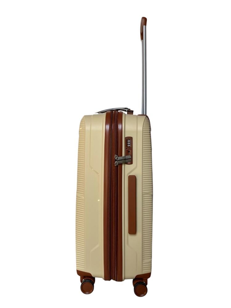 Валіза дорожня середня AIRTEX Worldline 293 поліпропілен M Кремовий - фото 3 Валіза дорожня середня AIRTEX Worldline 293 поліпропілен M Кремовий - фото 3