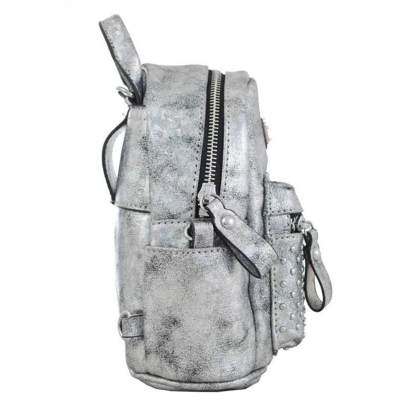 Сумка-рюкзак YES 2016 17x20x8 см Темно-сірий (553229) - фото 3 Сумка-рюкзак YES 2016 17x20x8 см Темно-сірий (553229) - фото 3