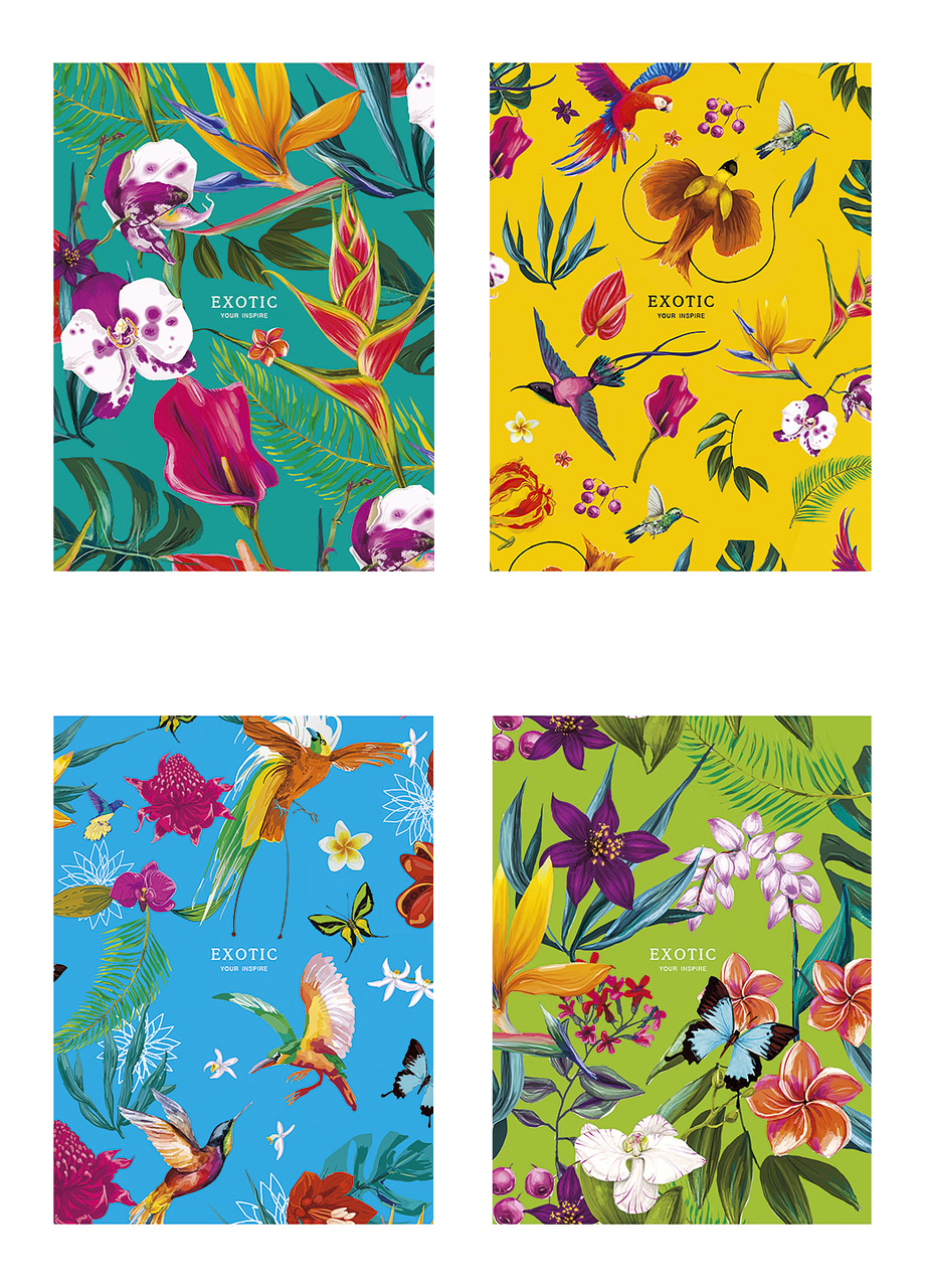 Комплект школьных общих тетрадей Школярик А5 40 л. в клетку 4 шт. (539 4823088205572)