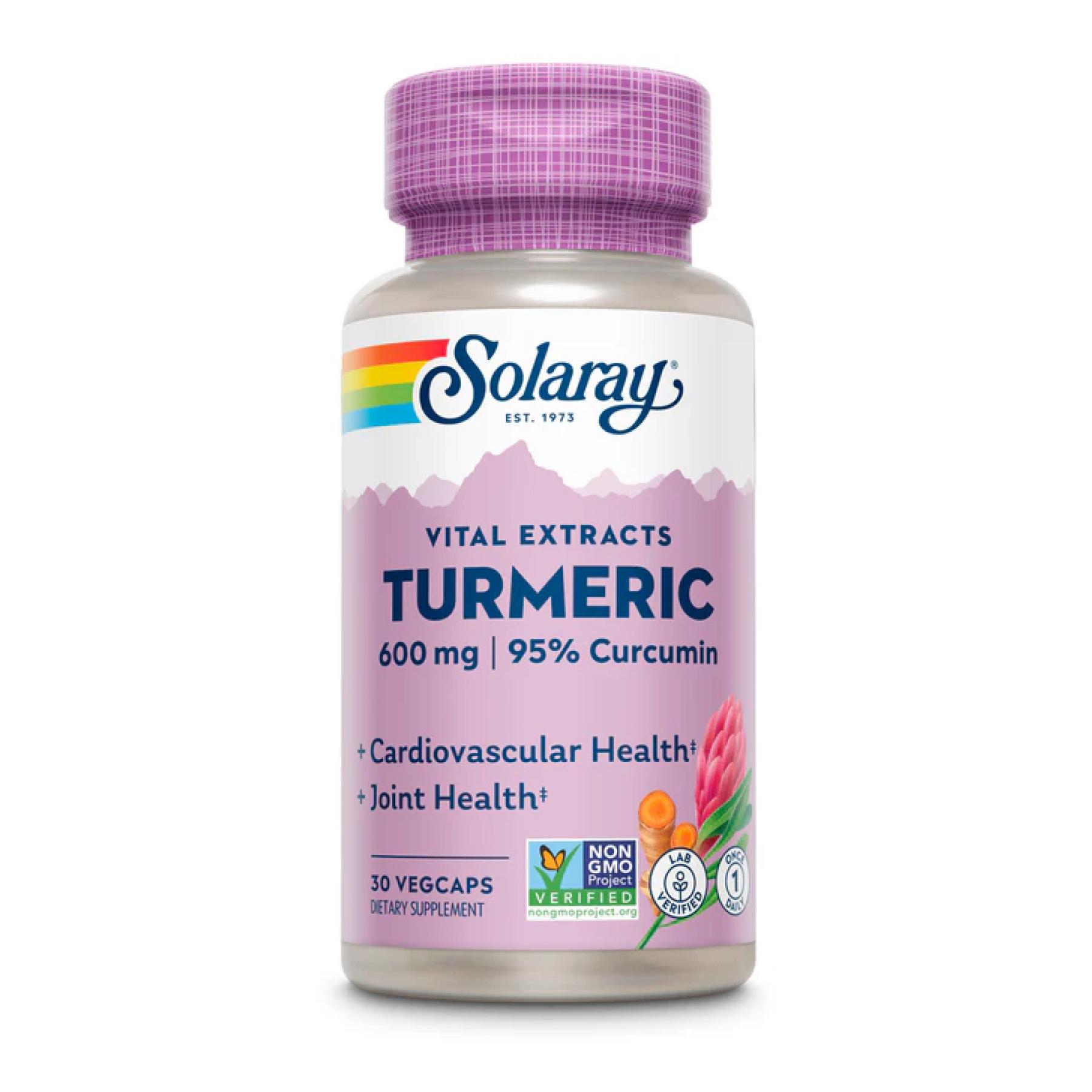 Натуральная добавка Turmeric Root Extract One 600 mg 30 vcaps (2023-10-2406)