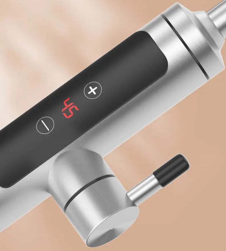 Проточный водонагреватель PY-010-1 гибкий кран с экраном металл (29197747) - фото 4