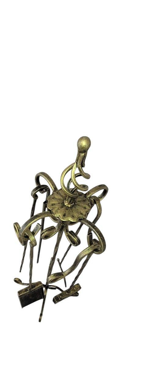 Набор каминный 4 элемента Золотистый (2548879571)