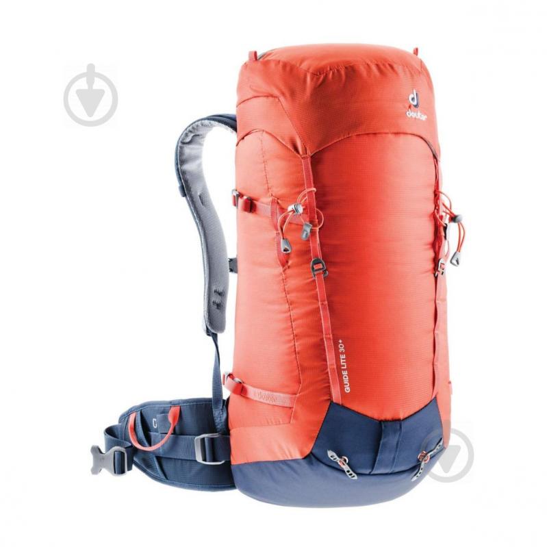 Рюкзак Deuter Guide Lite 30+ Papaya-Navy (1052-3360320 9311 sam) Рюкзак Deuter Guide Lite 30+ Papaya-Navy (1052-3360320 9311 sam)