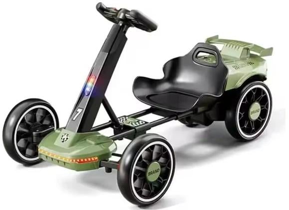 Электрокарт детский Spoko SP-V19 с пультом управления 12V 4,5 Зеленый (7202)