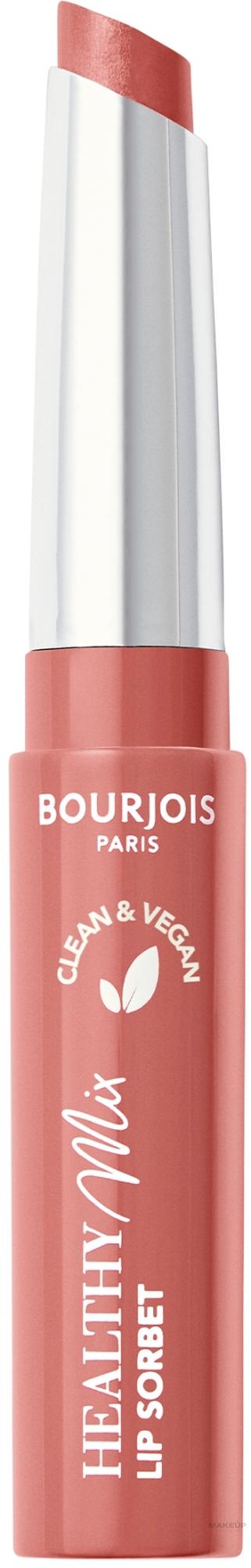 Бальзам для губ оттеночный BOURJOIS Healthy Mix Lip Sorbet 1,7 г №06 Peanude Butter (380093)