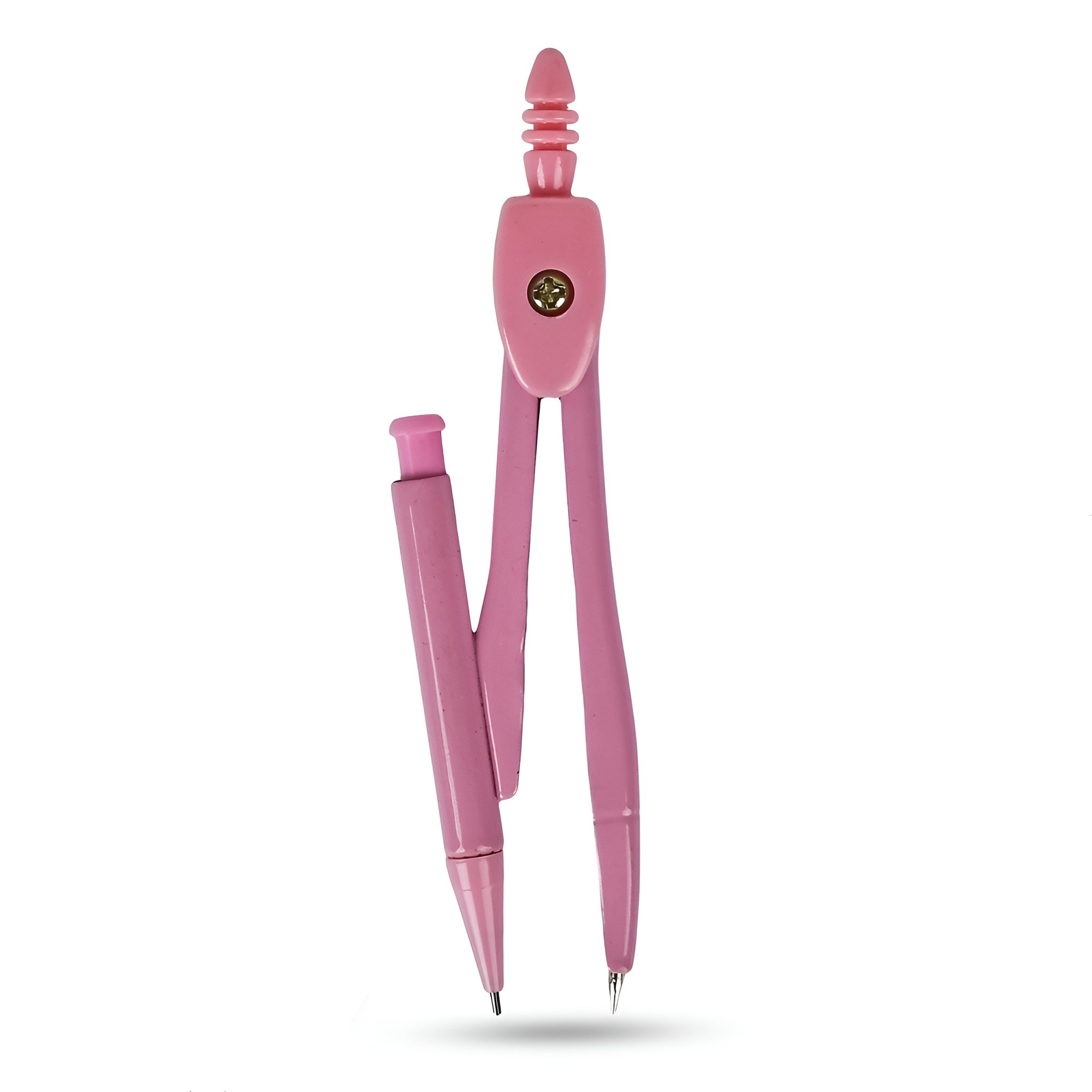 Циркуль Stenson WW01658ST у футлярі з грифелем Рожевий (25441798)