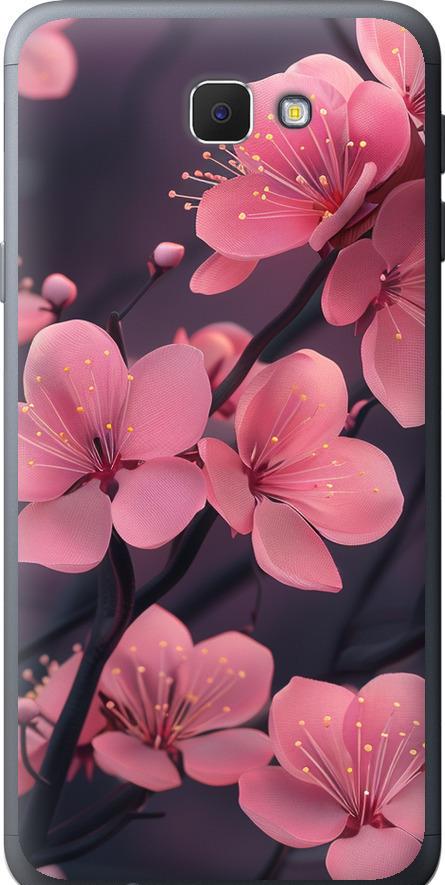Чехол на Samsung Galaxy J5 Prime Пурпурная сакура (6075u-465-42517)