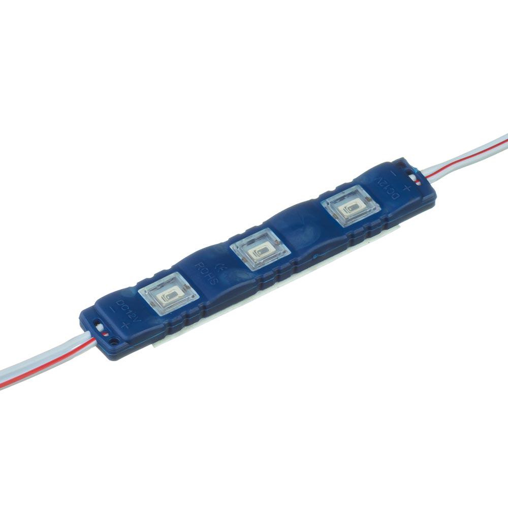 Модуль cветодиодный SMD5730 3led 12 V 1,5 W IP65 Синий