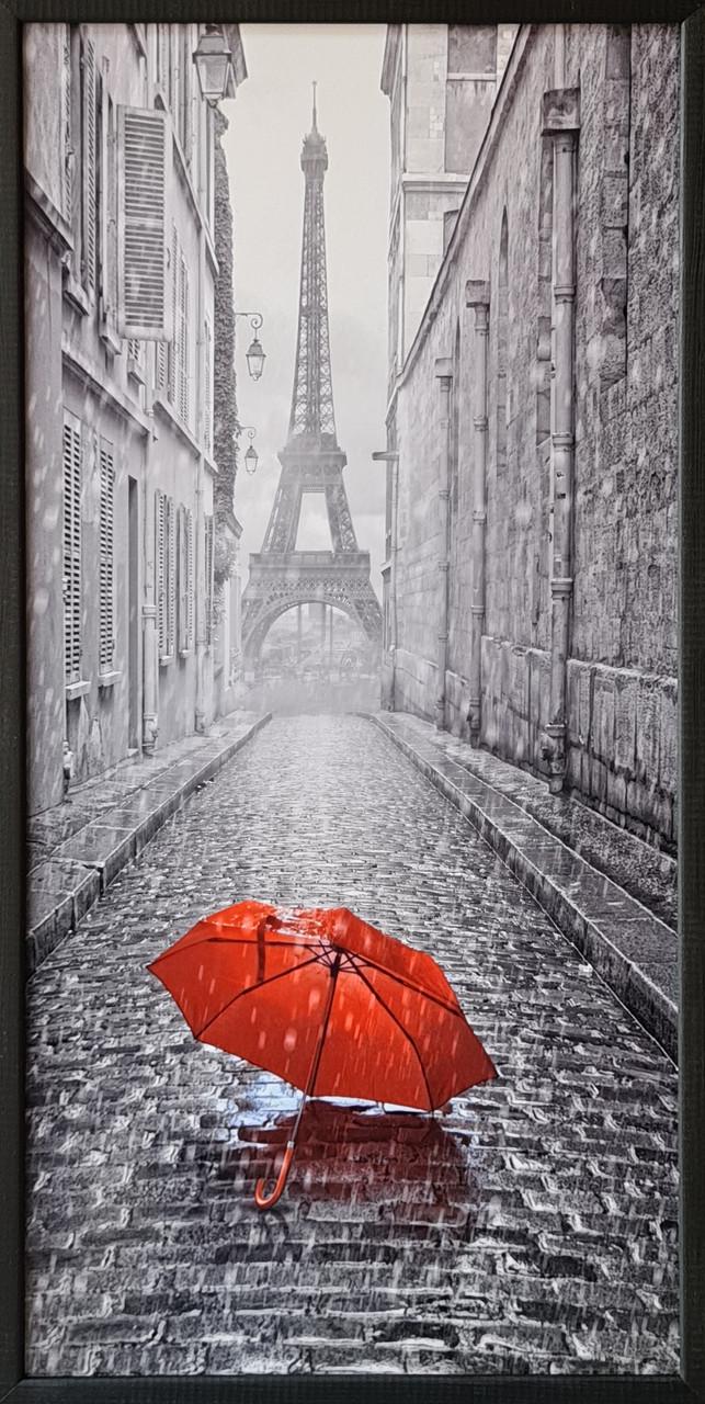 Фотокартина в дерев'яній рамі Paris 10 33х70 см (POS-3370-228)
