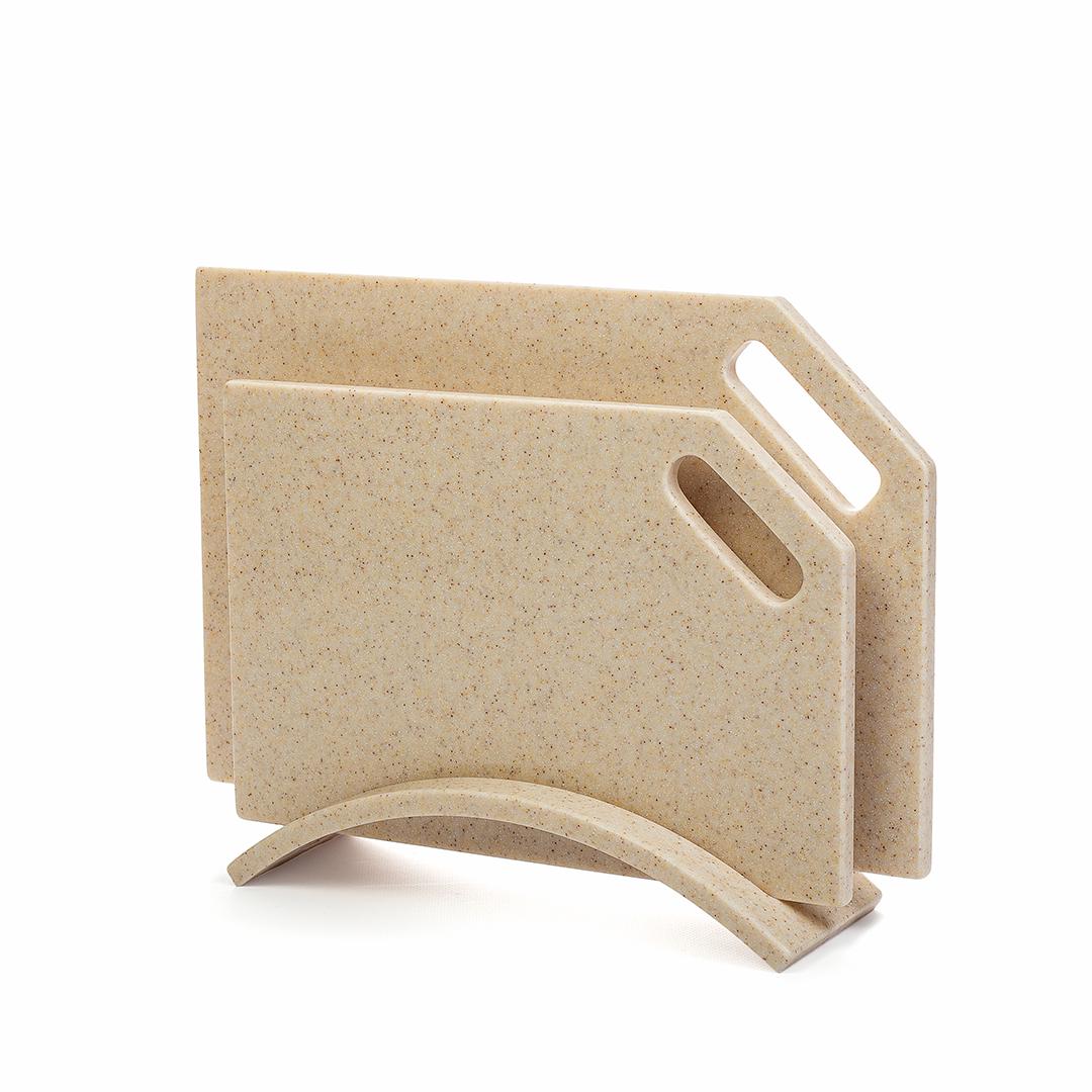 Набір дошок кухонних Kamea зі штучного каменю S Fair Sky - фото 4 Набір дошок кухонних Kamea зі штучного каменю S Fair Sky - фото 4