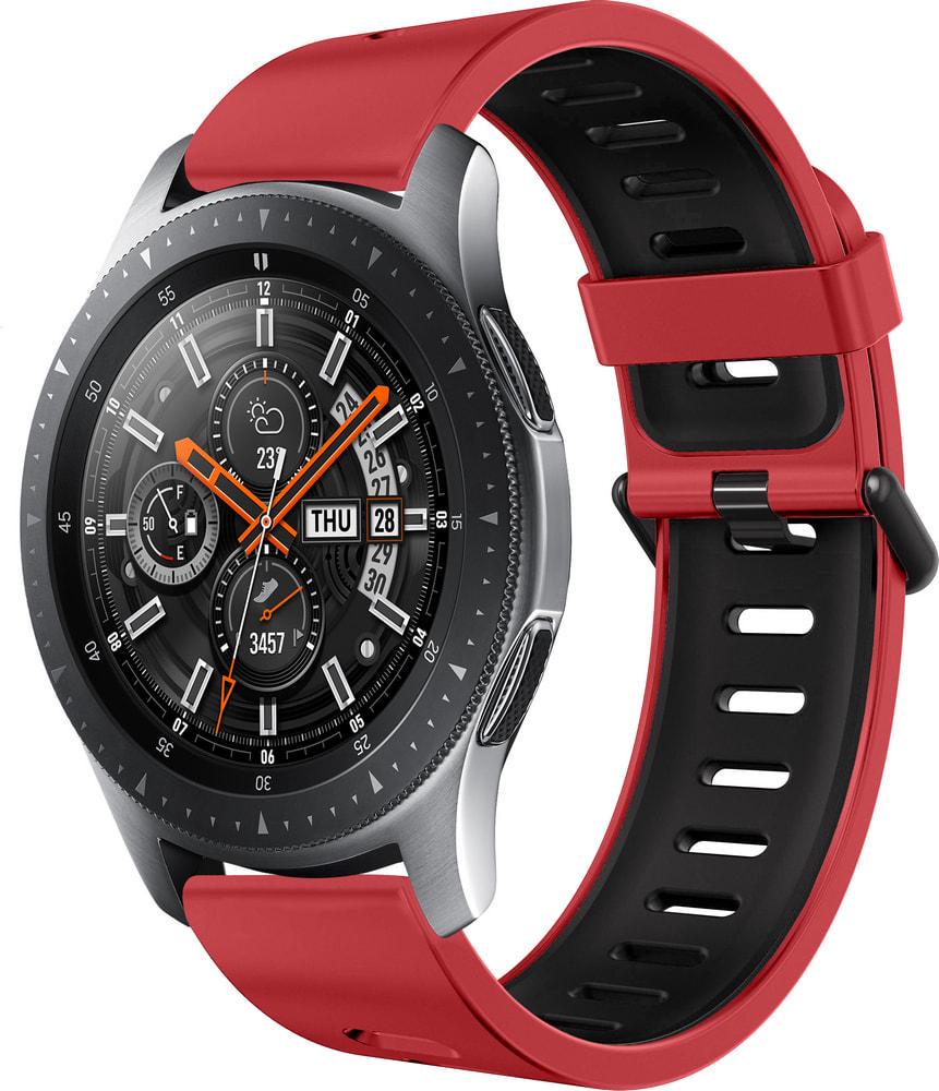 Ремешок Traf для смарт-часов Galaxy Watch 46 мм Red/Black (32522) Ремешок Traf для смарт-часов Galaxy Watch 46 мм Red/Black (32522)